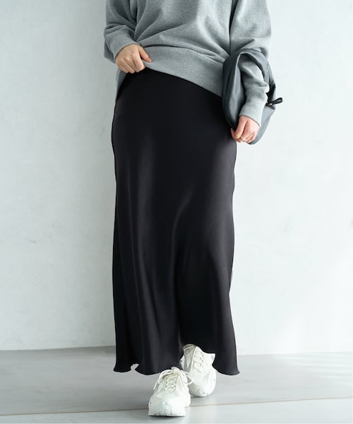 IENA（イエナ）の「《追加》ダブルサテンスカート（）」 - WEAR