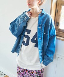 B.C STOCK（ベーセーストック）の「《予約》ナンバリングロンT（トップス）」