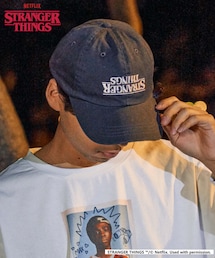 CIAOPANIC TYPY | 【STRANGER THINGS】ロゴ刺繍キャップ(キャップ)