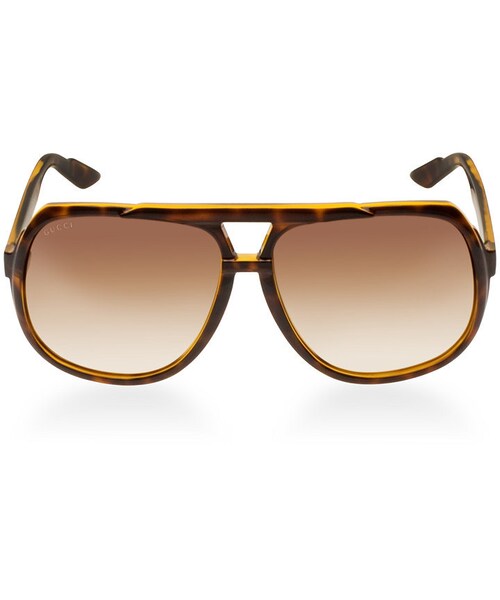 GUCCI（グッチ）の「Gucci Sunglasses, GC1622S（サングラス・メンズ・Tortoise/Brown）」の2枚目の写真