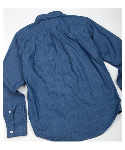 nanamica（ナナミカ）の「水洗拼貼牛津襯衫（その他・メンズ・淺藍/深藍・XS/S/M）」の10枚目の写真