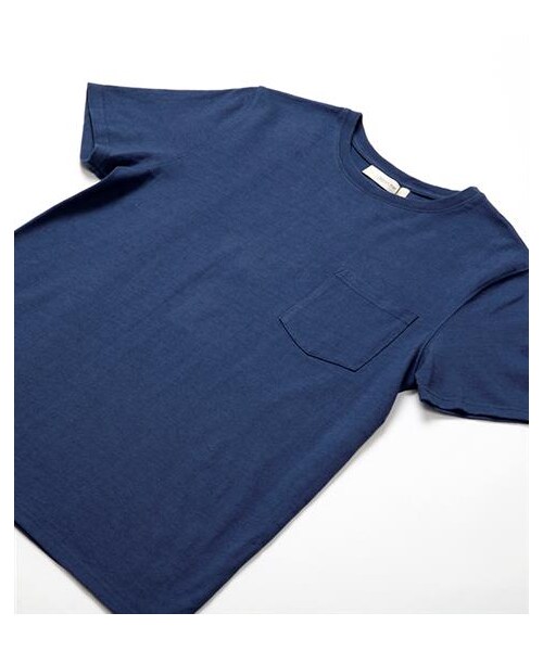 plain-me(プレインミー)の「重磅厚棉鬆身口袋短T(その他・メンズ・白/深藍/黑・S/M/L)」の8枚目の写真