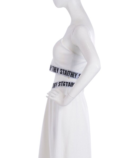 jouetie（ジュエティ）の「JQDゴムブラトップ（トップス・レディース・オフホワイト/ブラック・M）」の5枚目の写真