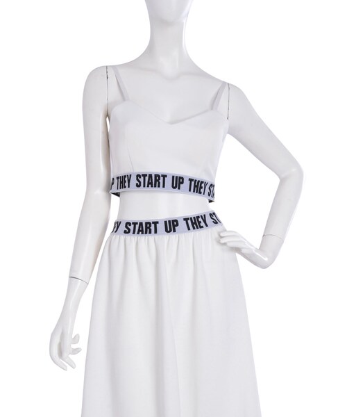 jouetie（ジュエティ）の「JQDゴムブラトップ（トップス・レディース・オフホワイト/ブラック・M）」の4枚目の写真