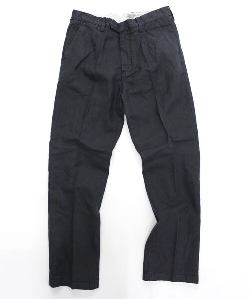 RNA-N(アールエヌエーエヌ)の「顔料コーティングラミースラックス(パンツ・レディース・オフホワイト/ブラック・S/M)」の2枚目の写真