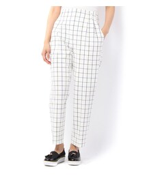 laboratory work | 格子チェック柄センタープレスパンツ(その他)