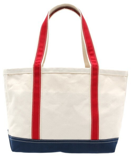 FREDY&GLOSTER（フレディアンドグロスター）の「【CHANTO掲載】PARROTT CANVAS 別注サイズTOTE BAG（トートバッグ・レディース・グレー/ネイビー/グリーン系カモフラージュ/トリコロール・FREE）」の6枚目の写真