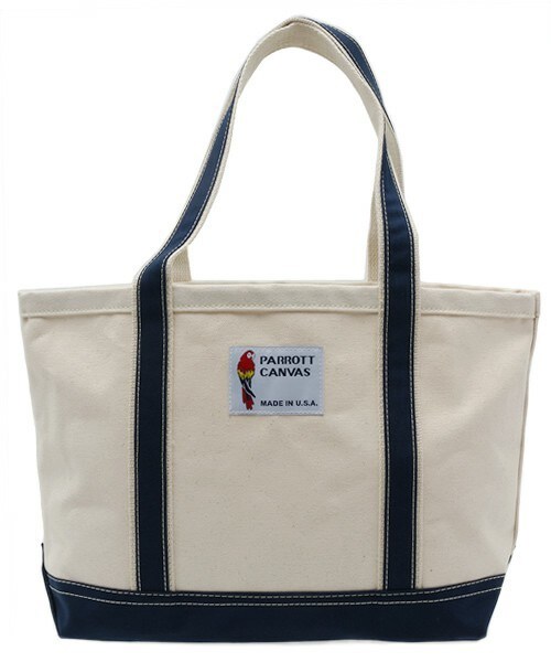FREDY&GLOSTER（フレディアンドグロスター）の「【CHANTO掲載】PARROTT CANVAS 別注サイズTOTE BAG（トートバッグ・レディース・グレー/ネイビー/グリーン系カモフラージュ/トリコロール・FREE）」の3枚目の写真