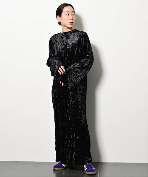 CITYSHOP（シティーショップ）の「《予約》CRASH VELVET LEANN DRESS