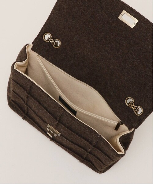 HIROB（ヒロブ）の「Choco bar double chain bag（バッグ・ブラウン/(020)/フリー/残り1点）」の11枚目の写真