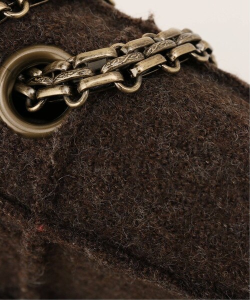 HIROB（ヒロブ）の「Choco bar double chain bag（バッグ・ブラウン/(020)/フリー/残り1点）」の19枚目の写真