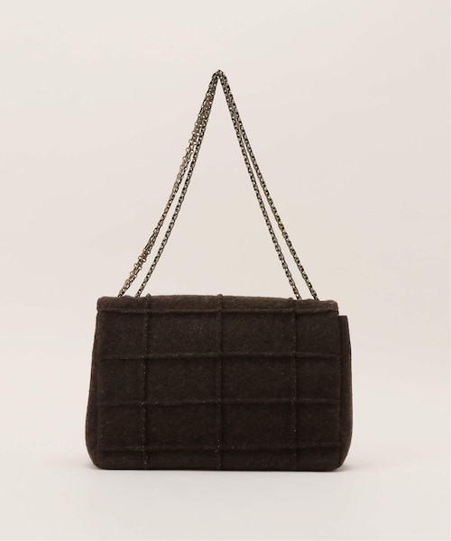 HIROB（ヒロブ）の「Choco bar double chain bag（バッグ・ブラウン/(020)/フリー/残り1点）」の3枚目の写真