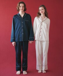 PEACH JOHN（ピーチジョン）の「肌側起毛サテンハートシャツ