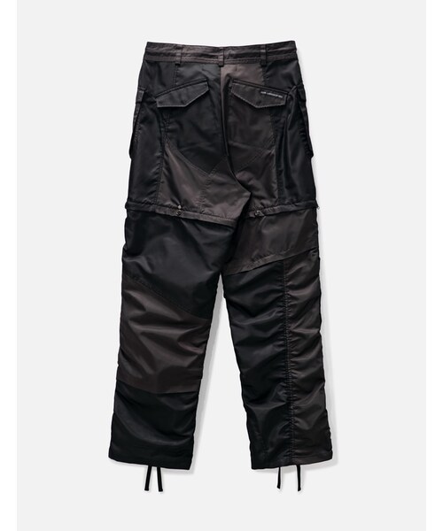 Detachable Patchwork Cargo Pants
