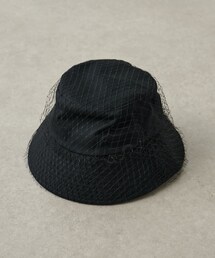 COLLAGE GALLARDAGALANTE | 【PAPILLONNER/パピヨネ】チュールバケットハット(ハット)