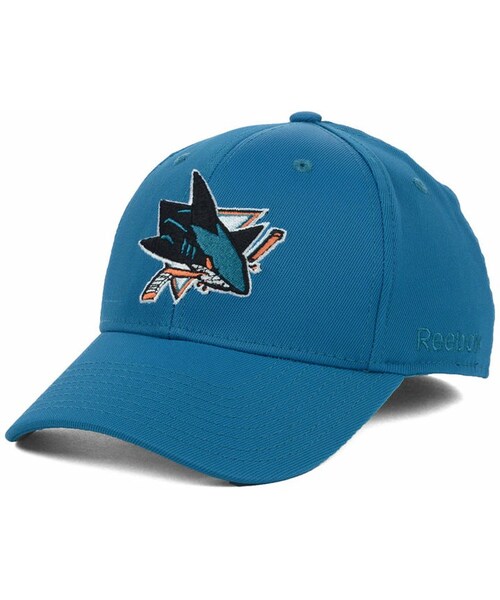 Reebok リーボック の Reebok San Jose Sharks Nhl Hat Trick 2 0 Cap 帽子 Wear