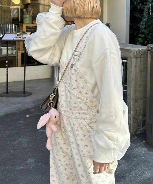 w closet(ダブルクローゼット)の「【Alley】チュールドッキングプルオーバー(その他・レディース・アイボリー/イエロー/グレー・FREE)」の10枚目の写真