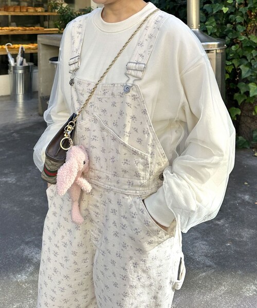 w closet(ダブルクローゼット)の「【Alley】チュールドッキングプルオーバー(その他・レディース・アイボリー/イエロー/グレー・FREE)」の13枚目の写真