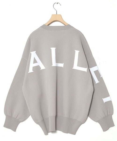 w closet（ダブルクローゼット）の「★先行予約★【Alley】ロゴジャガードプルオーバー【1月下旬入荷】（その他・レディース・イエロー/グレー・FREE）」の18枚目の写真