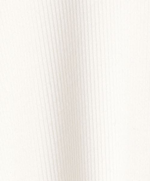 JEANASIS（ジーナシス）の「スムーステレコUネックLS TEE（トップス・ホワイト(05)/ブラック(09)/ブラック×ホワイト(19)・FREE）」の17枚目の写真