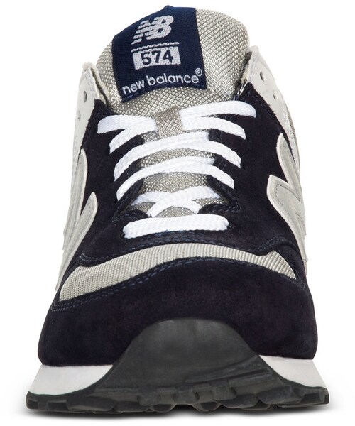 NEW BALANCE（ニューバランス）の「New Balance Men's 574 Sneakers from Finish Line（スニーカー・メンズ・BLACK/GREY/WHITE・11/7.5/11.5/8.5/13/10/8/9.5/9/12/10.5）」の7枚目の写真