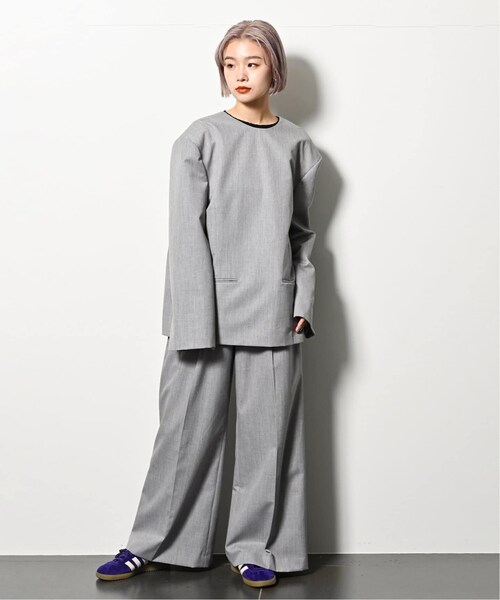 美品　CITYSHOP 2WAY GABARDINE ジャケット ベージュ CITYSHOP（シティーショップ）の「《予約》2WAY GABARDINE