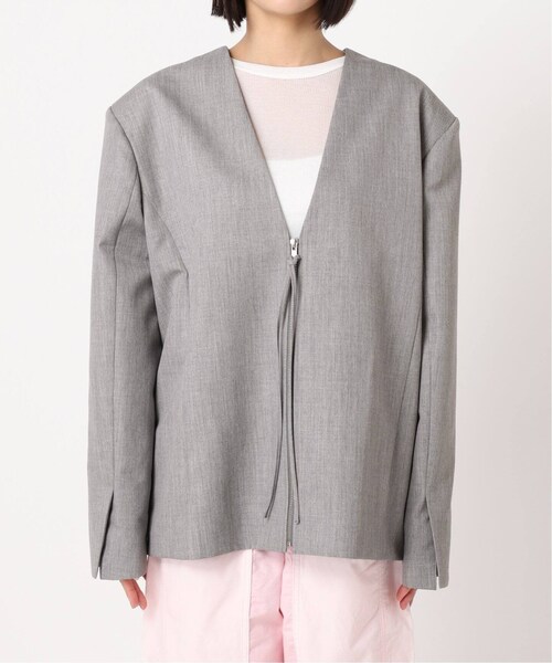美品　CITYSHOP 2WAY GABARDINE ジャケット ベージュ CITYSHOP（シティーショップ）の「《予約》2WAY GABARDINE