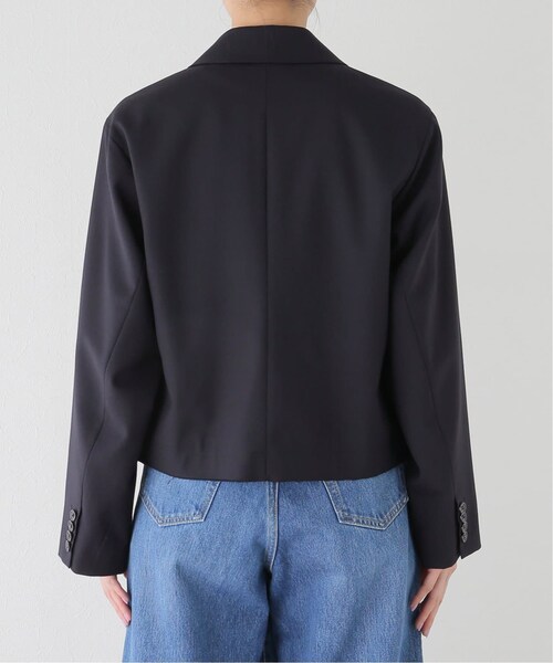 FRAMeWORK（フレームワーク）の「クロップドネイビーブレザー