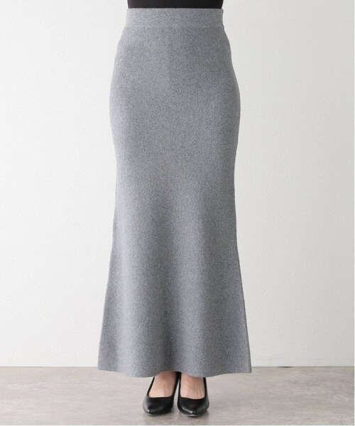 MUSE de Deuxieme classe（ミューズデドゥーズィエムクラス）の「wool cashmere スカート（スカート・ブラック/(001)/36/在庫なし/38）」の22枚目の写真