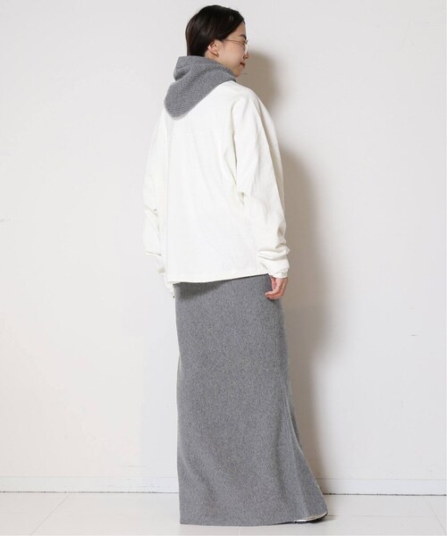 MUSE de Deuxieme classe（ミューズデドゥーズィエムクラス）の「wool cashmere スカート（スカート・ブラック/(001)/36/在庫なし/38）」の18枚目の写真