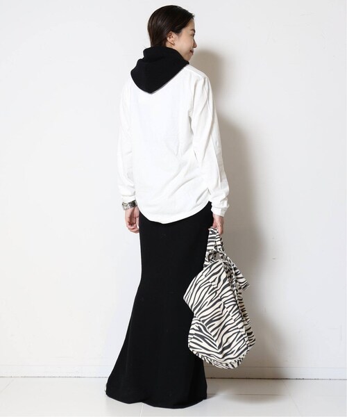 MUSE de Deuxieme classe（ミューズデドゥーズィエムクラス）の「wool cashmere スカート（スカート・ブラック/(001)/36/在庫なし/38）」の10枚目の写真