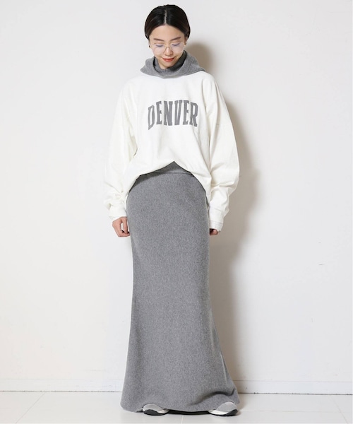 MUSE de Deuxieme classe（ミューズデドゥーズィエムクラス）の「wool cashmere スカート（スカート・ブラック/(001)/36/在庫なし/38）」の16枚目の写真