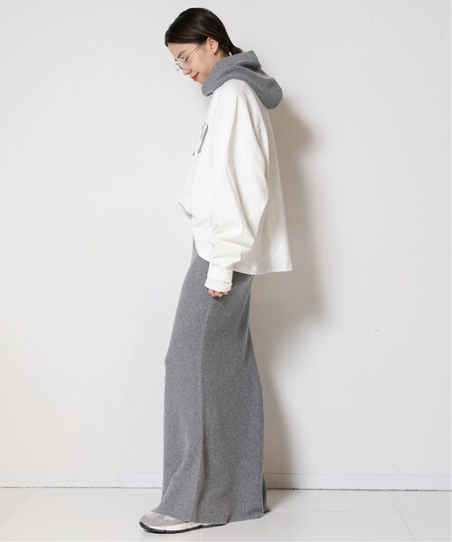 MUSE de Deuxieme classe（ミューズデドゥーズィエムクラス）の「wool cashmere スカート（スカート・ブラック/(001)/36/在庫なし/38）」の17枚目の写真