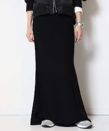 wool cashmere スカート