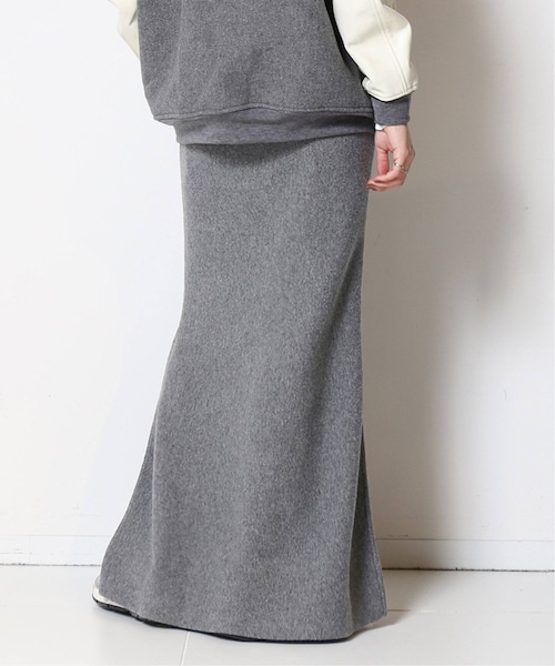 MUSE de Deuxieme classe（ミューズデドゥーズィエムクラス）の「wool cashmere スカート（スカート・ブラック/(001)/36/在庫なし/38）」の12枚目の写真