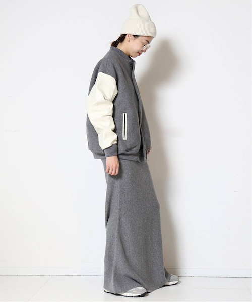 MUSE de Deuxieme classe（ミューズデドゥーズィエムクラス）の「wool cashmere スカート（スカート・ブラック/(001)/36/在庫なし/38）」の14枚目の写真