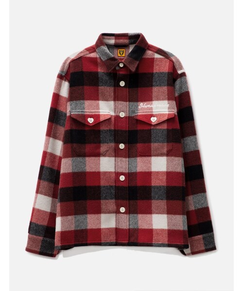HUMAN MADE（ヒューマンメード）の「WOOL BEAVERBLOCK CHECK SHIRT 