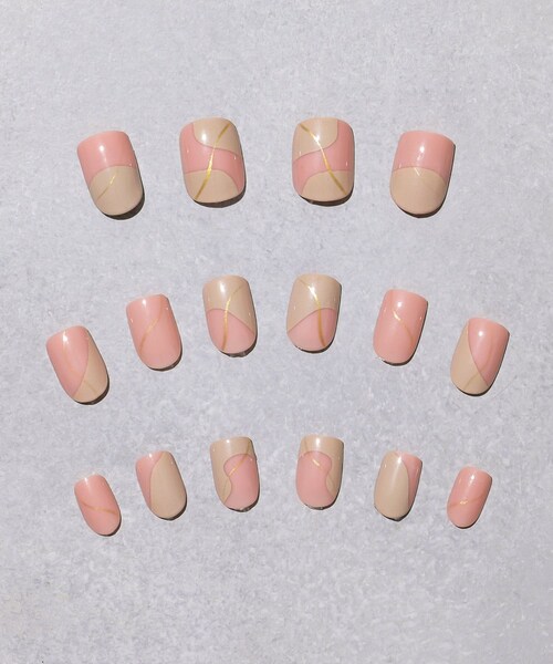 3coins（3coins）の「ネイルチップ：ショート／and us（ハンドケア