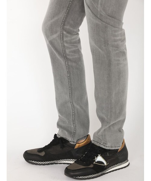 AVIREX（アヴィレックス）の「★TB STRECH DENIM PT（パンツ・メンズ・GREY/USED・M/L/XL）」の6枚目の写真