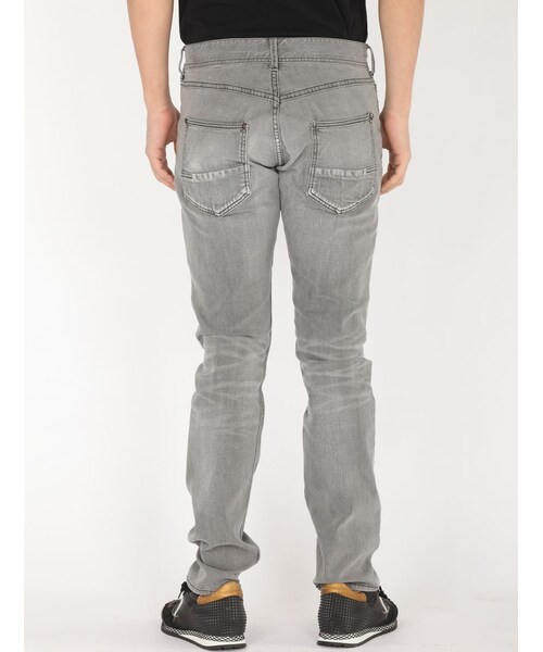 AVIREX（アヴィレックス）の「★TB STRECH DENIM PT（パンツ・メンズ・GREY/USED・M/L/XL）」の3枚目の写真