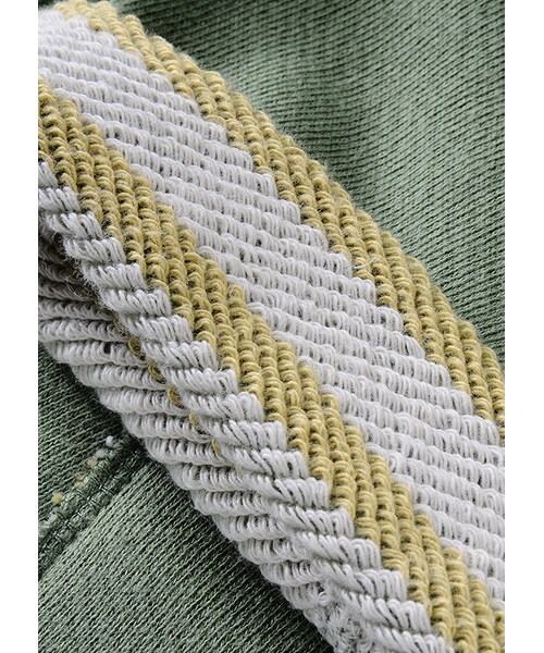 Ne-net（ネネット）の「メンズ (P)リバーボーダー裏毛 / パンツ（パンツ・メンズ・green/navy・03）」の4枚目の写真