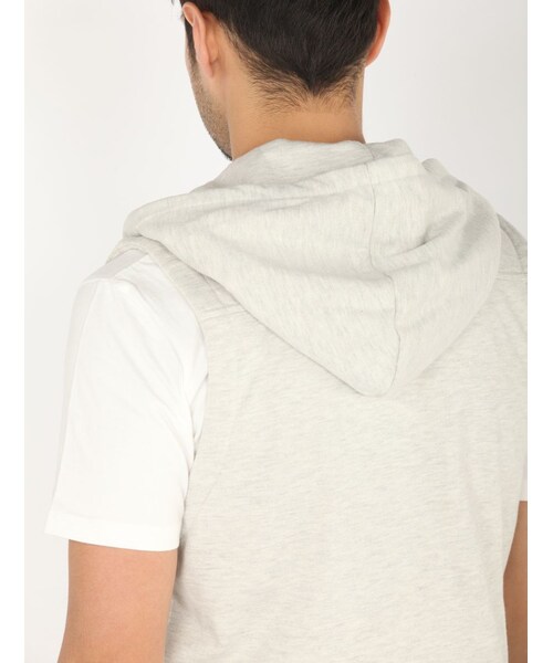 AVIREX（アヴィレックス）の「avirex/アヴィレックス/メンズ/HOODED MILITARY VEST/フーデッド ミリタリー ベスト（トップス・メンズ・BLACK/GREY/CAMO・M/L/XL）」の16枚目の写真