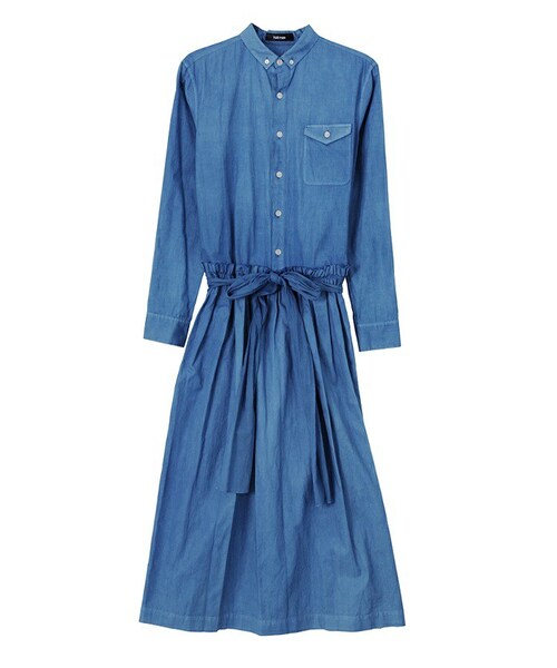 ネ ネット ネネット の 琉球藍シャツ ワンピース ワンピース ドレス Wear