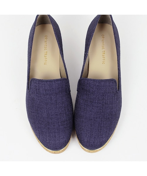 ORiental TRaffic（オリエンタルトラフィック）の「厚底ラインシューズ（シューズ・レディース・ブラック/ネイビー/ホワイト・34/35/36/37/38/39/40/41/42）」の4枚目の写真