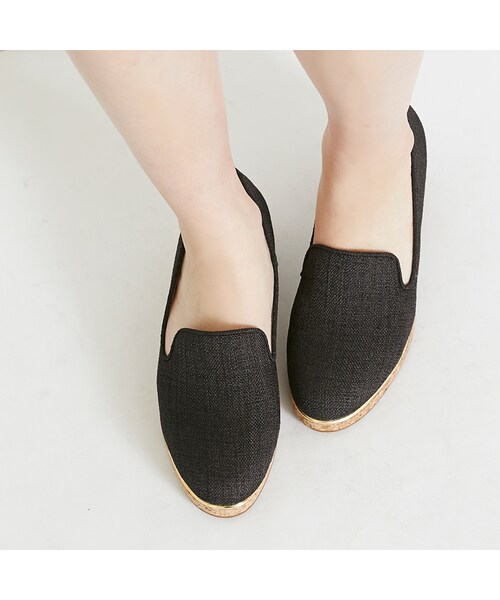 ORiental TRaffic（オリエンタルトラフィック）の「厚底ラインシューズ（シューズ・レディース・ブラック/ネイビー/ホワイト・34/35/36/37/38/39/40/41/42）」の11枚目の写真