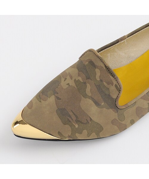 ORiental TRaffic(オリエンタルトラフィック)の「トゥキャップオペラシューズ(シューズ・レディース・ブラック/カーキ/ホワイト・34/35/36/37/38/39/40/41/42)」の7枚目の写真