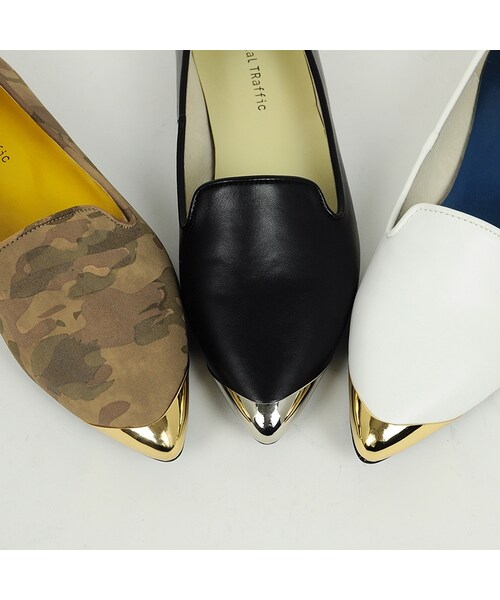 ORiental TRaffic(オリエンタルトラフィック)の「トゥキャップオペラシューズ(シューズ・レディース・ブラック/カーキ/ホワイト・34/35/36/37/38/39/40/41/42)」の9枚目の写真