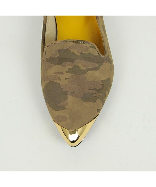 ORiental TRaffic(オリエンタルトラフィック)の「トゥキャップオペラシューズ(シューズ・レディース・ブラック/カーキ/ホワイト・34/35/36/37/38/39/40/41/42)」の6枚目の写真