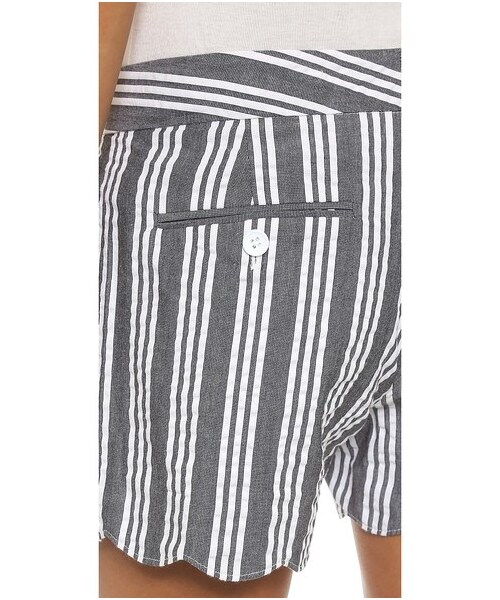 CLUB MONACO（クラブモナコ）の「Club Monaco Amber Shorts（その他パンツ・レディース・Blue/White Stripe/Dark Chambray/Black Dot・2/8/00/6/4/0/10）」の10枚目の写真