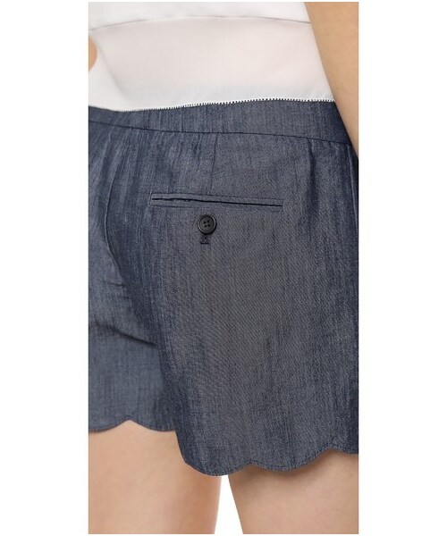 CLUB MONACO（クラブモナコ）の「Club Monaco Amber Shorts（その他パンツ・レディース・Blue/White Stripe/Dark Chambray/Black Dot・2/8/00/6/4/0/10）」の9枚目の写真